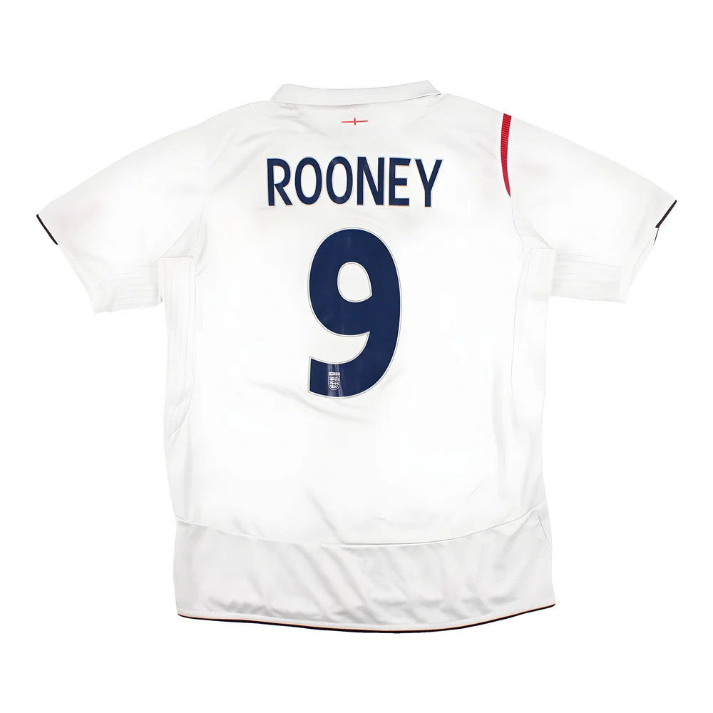 England 2007-09 Home Shirt (Rooney #9) (Fair)_0