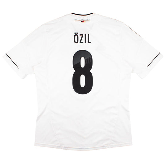 Germany 2012-13 Home Shirt (L) Ozil #8 (Mint)_0