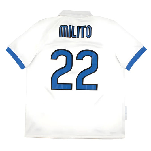 Inter Milan 2009-10 Away Shirt (L) Milito #22 (Very Good)_0