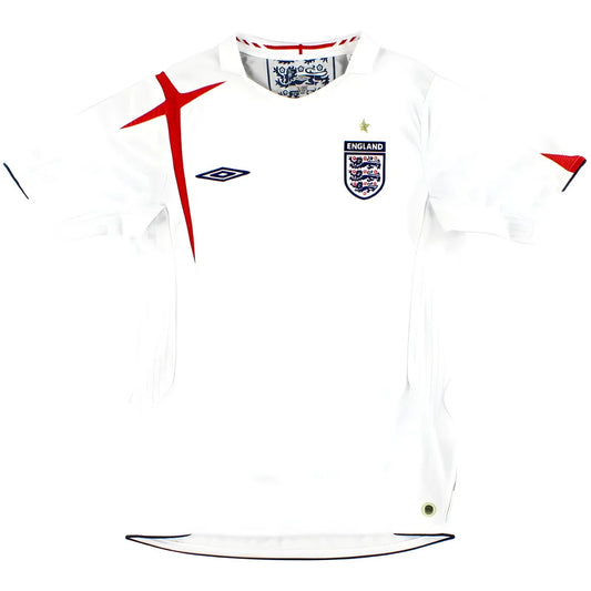 England 2005-2007 Home Shirt (XL) (Very Good)_0