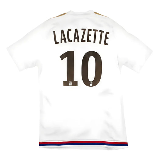 Lyon 2015-16 Third Shirt (Lacazette #10) (S) (Excellent)_0