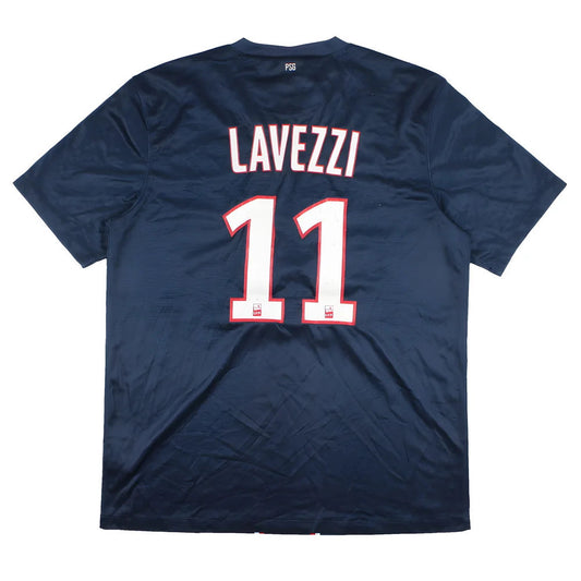 PSG 2012-13 Home Shirt (S) Lavezzi #11 (Excellent)_0