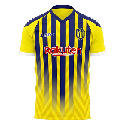  2025-2026 Rosario Central Home Concept Shirt (Libero) Adult Short Sleeve_1