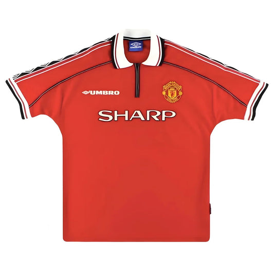 Manchester United 1998-2000 Home Shirt (XXL) (Excellent)_0