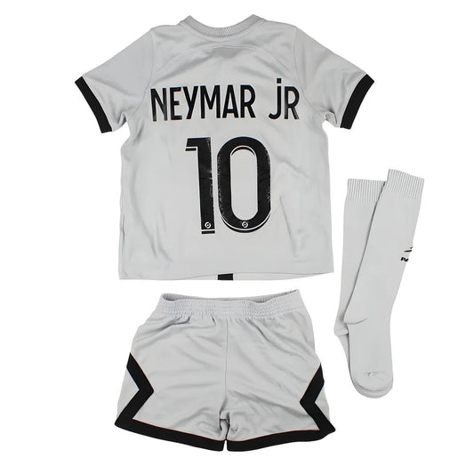 PSG 2022-23 Away Mini Kit (XSB (3-4 y) Neymar #10 (Mint)_0