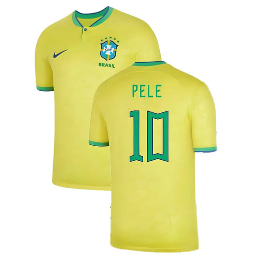 Brazil 2022-23 Home Shirt (XL) Pele #10 (Excellent)_0