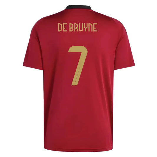 Belgium 2024-2025 Home Fan Shirt (Kids) (9-10y) (De Bruyne 7) (BNWT)_0