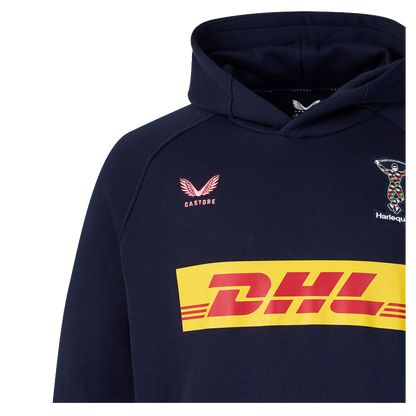 2026-2027 Harlequins Travel Hoodie (Navy)_3
