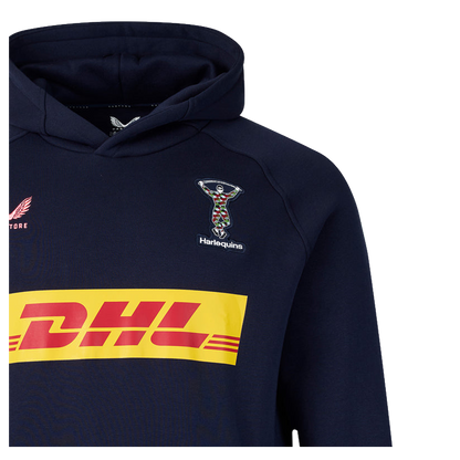 2026-2027 Harlequins Travel Hoodie (Navy)_4
