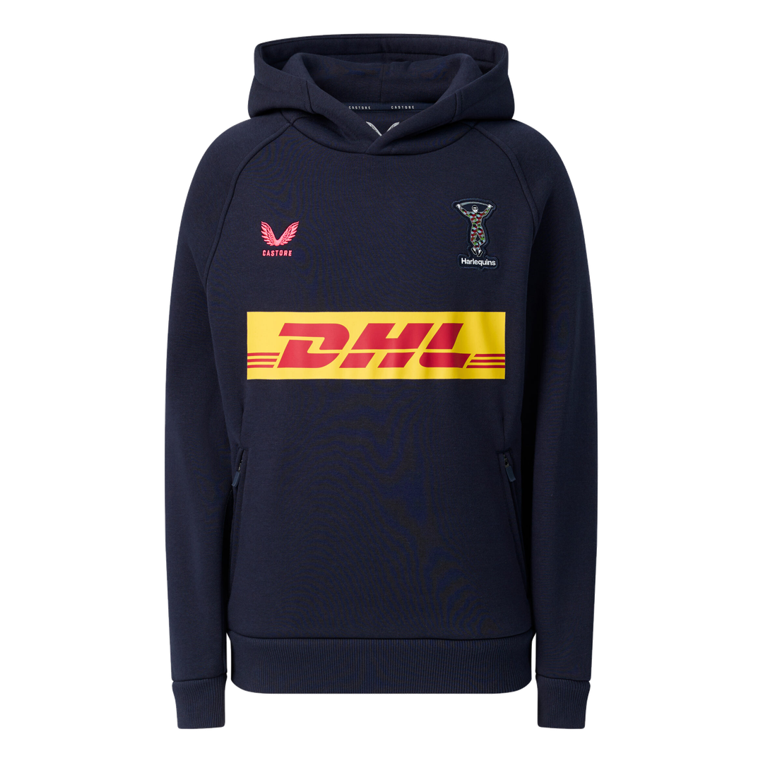 2026-2027 Harlequins Travel Hoodie (Navy)_0