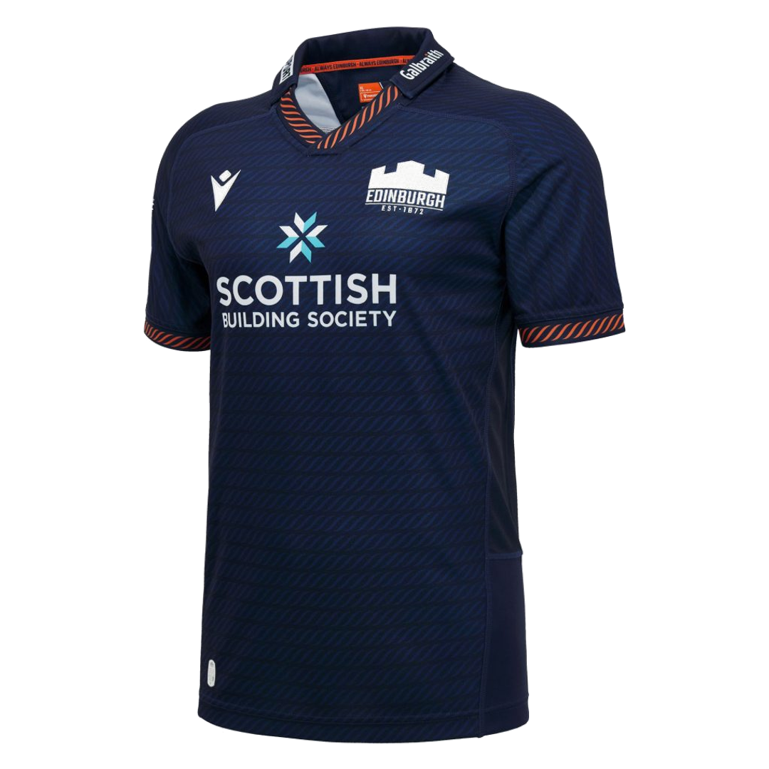 2026-2027 Edinburgh Rugby Poly Home Shirt_0