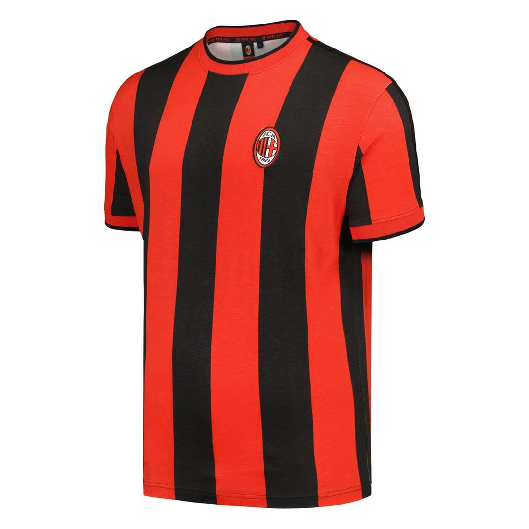 1998 AC Milan Archive T-shirt (Red-Black)_0