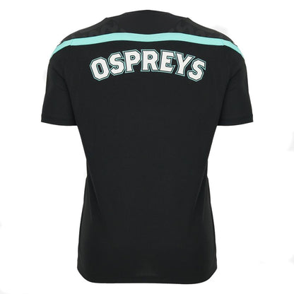 2026-2027 Ospreys Rugby Poly Training Shirt (Black) - Kids_1