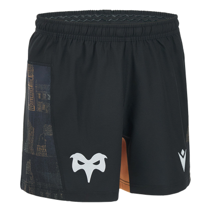 2026-2027 Ospreys Rugby Home Shorts (Black) - Kids_0