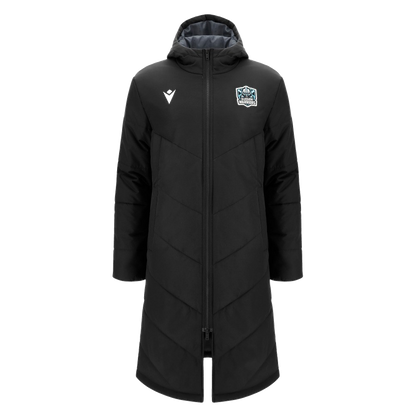2026-2027 Glasgow Warriors Long Padded Jacket (Black)_0