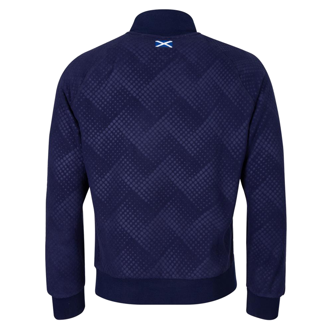2026-2027 Scotland Rugby Quarter Zip Fleece Top (Navy)_2