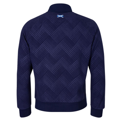 2026-2027 Scotland Rugby Quarter Zip Fleece Top (Navy)_2