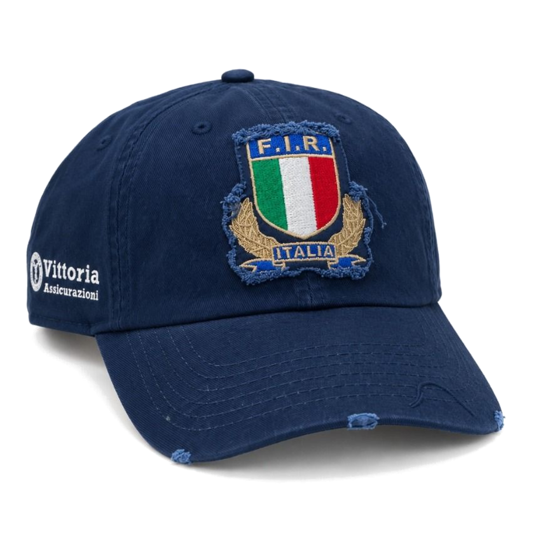 2026-2027 Italy Rugby Baseball Cap (Navy)_0