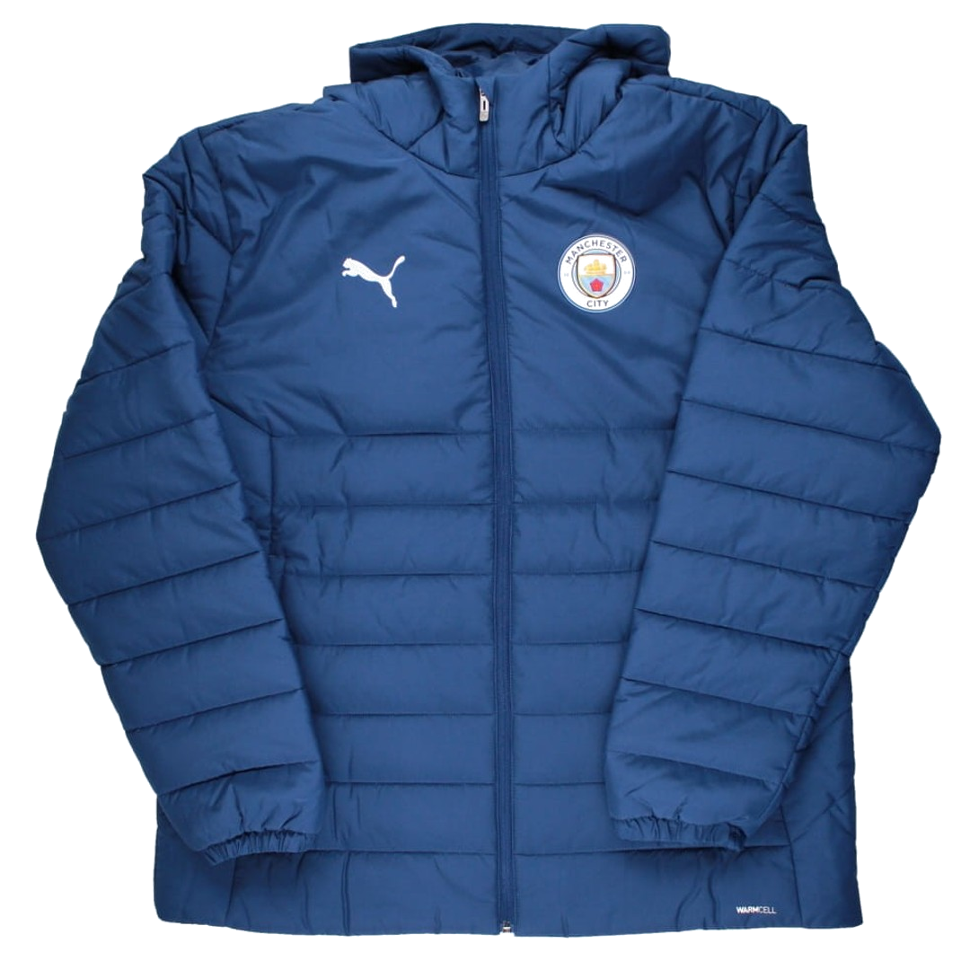 2026-2027 Man City Training Hooded Padded Jacket (Blue Jewel)_0