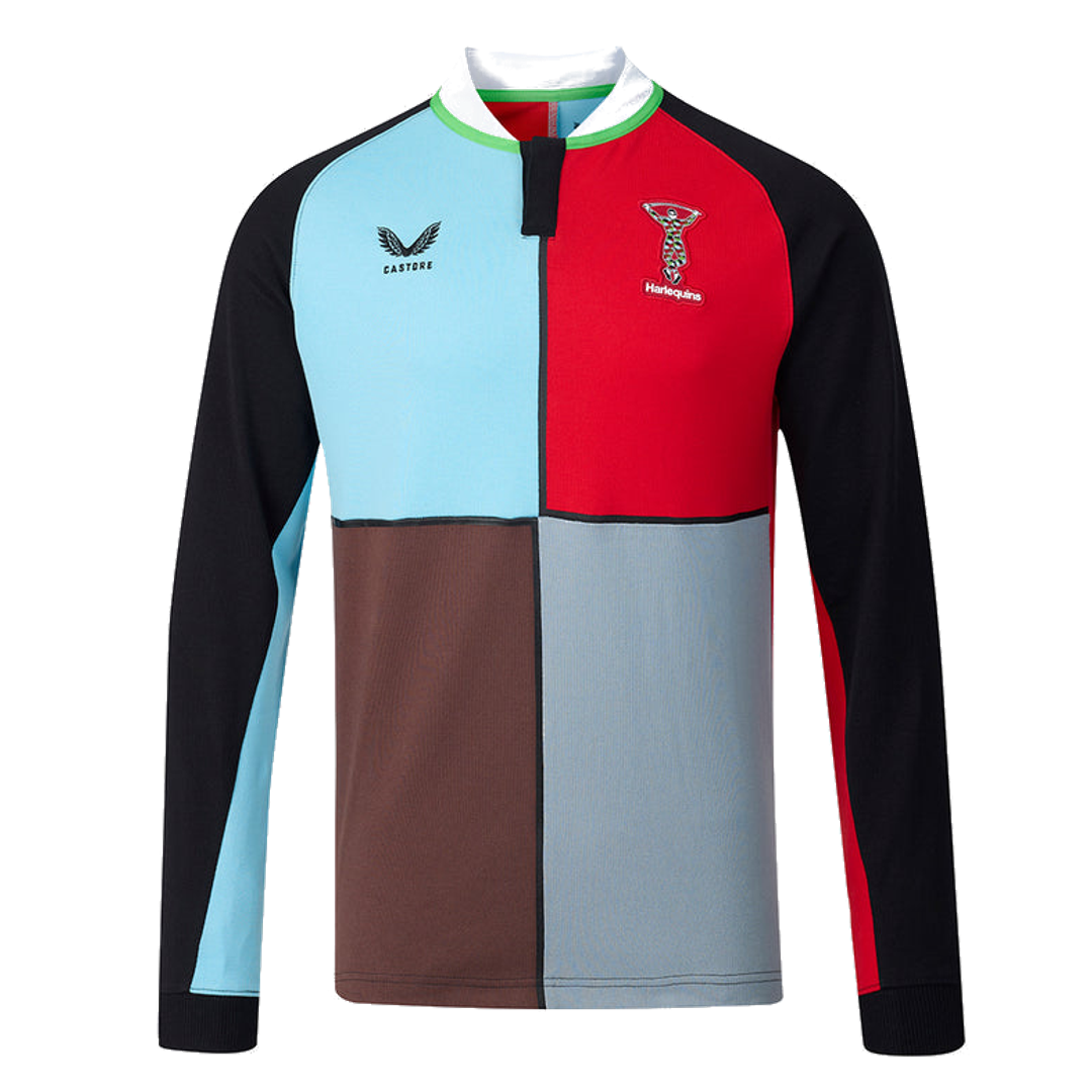 2026-2027 Harlequins Home Classic Long Sleeve Shirt_0