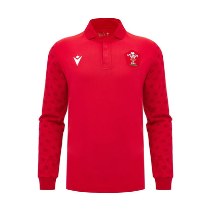 2026-2027 Wales WRU Rugby Home Cotton Long Sleeve Shirt_0