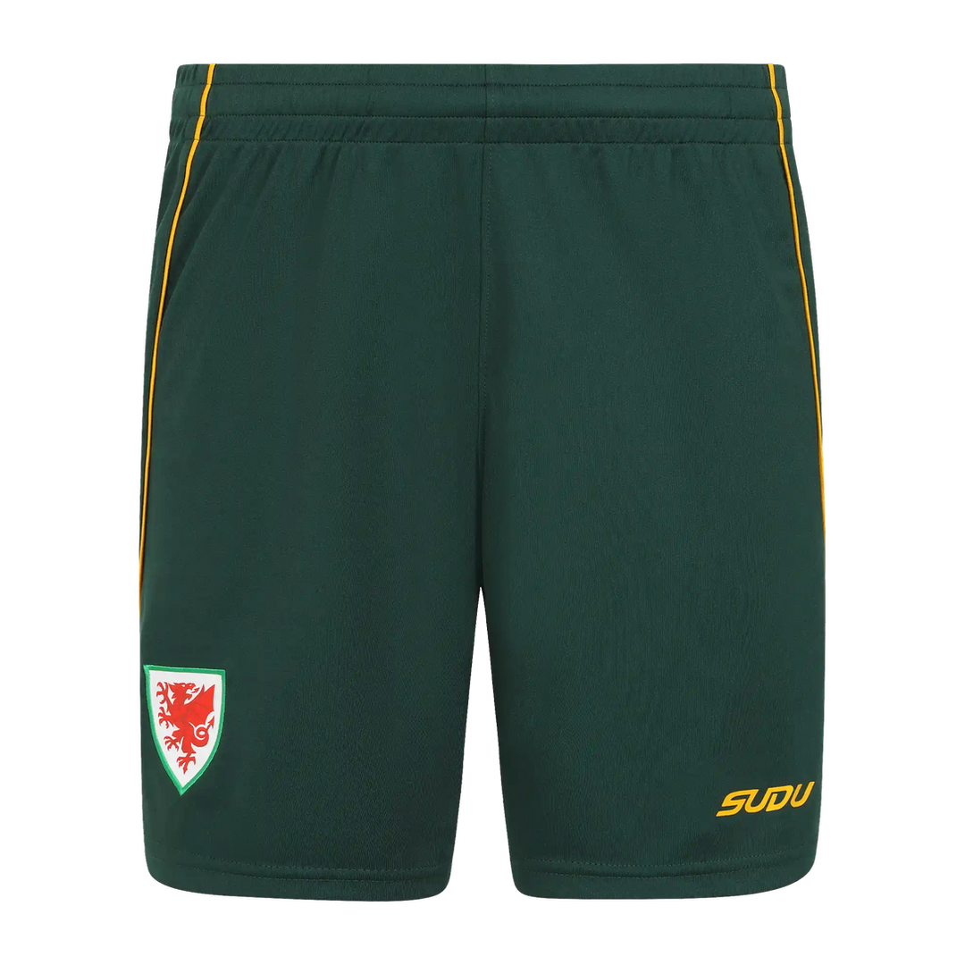 2026-2027 Wales Sudu Away Shorts (Green) - Kids_0