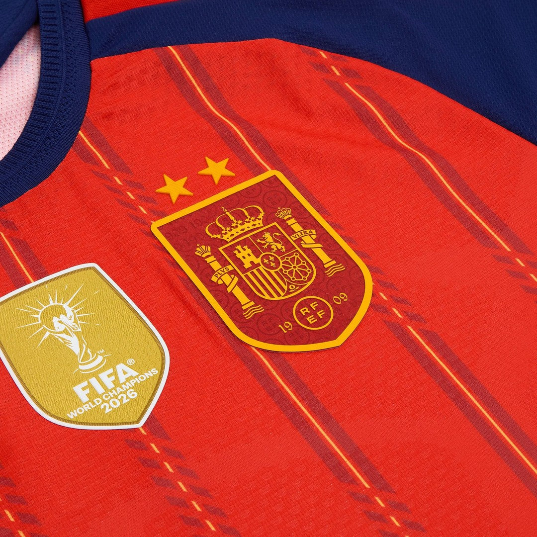 2026-2027 Spain Authentic Home WC WINNERS Shirt_3