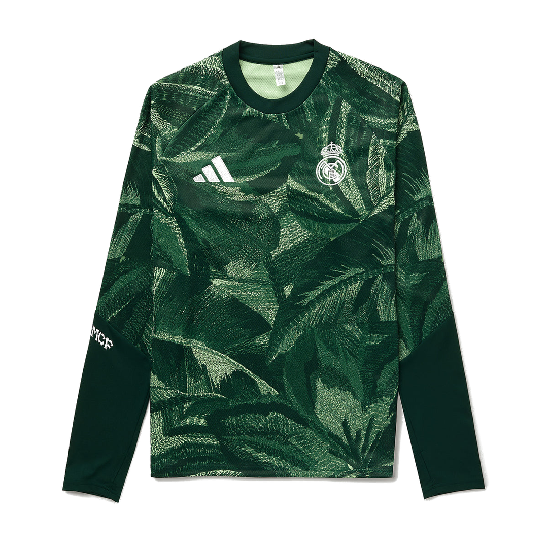 2026-2027 Real Madrid Pre-Match Warm Top (Aurora Ivy)_0