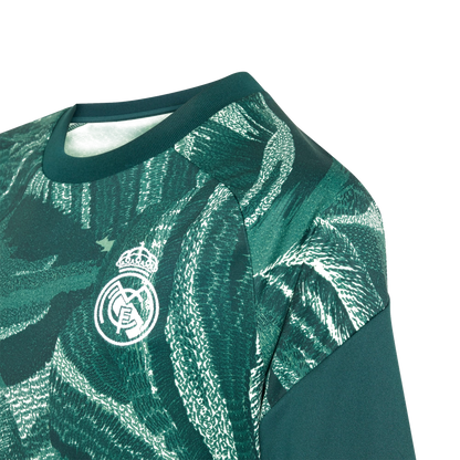 2026-2027 Real Madrid Pre-Match Shirt (Aurora Ivy) - Kids_3