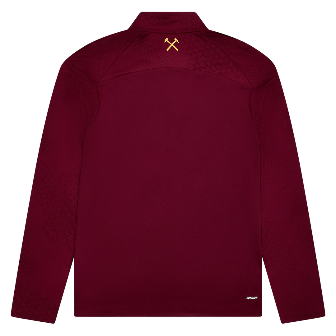 2026-2027 West Ham Pre-Match Home Midlayer (Claret)_1