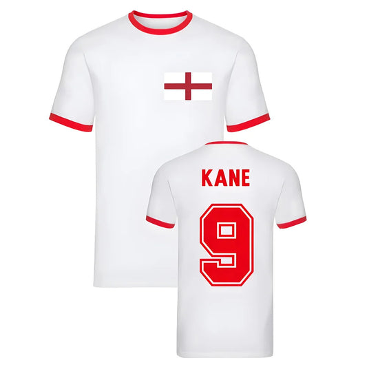 Harry Kane England Ringer Tee (White)_0