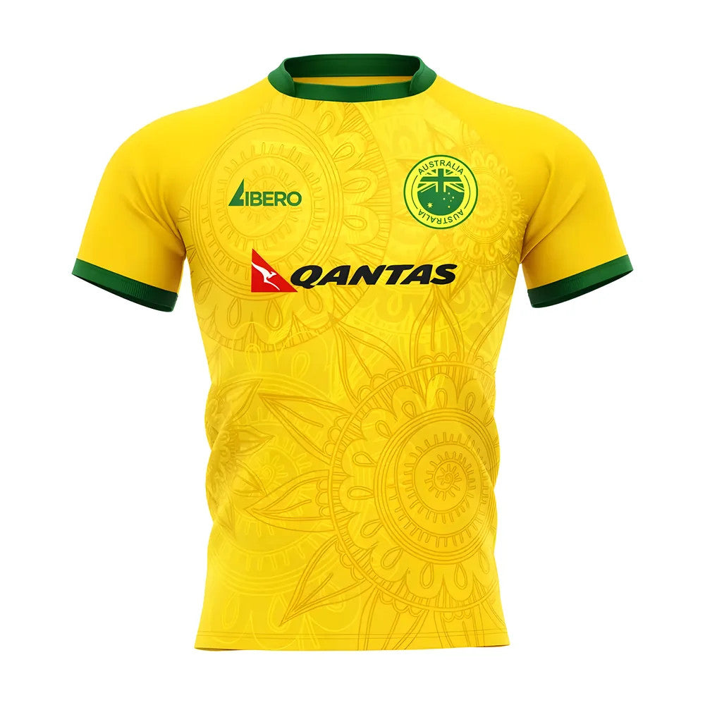  2025-2026 Wallabies Australia Home Rugby Shirt Womens_1