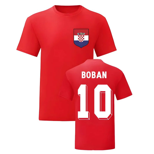 Zvonimir Boban Croatia National Hero Tee\'s (Red)_0