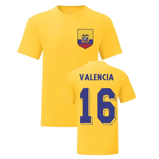 Antonio Valencia Ecuador National Hero Tee (Yellow)_0