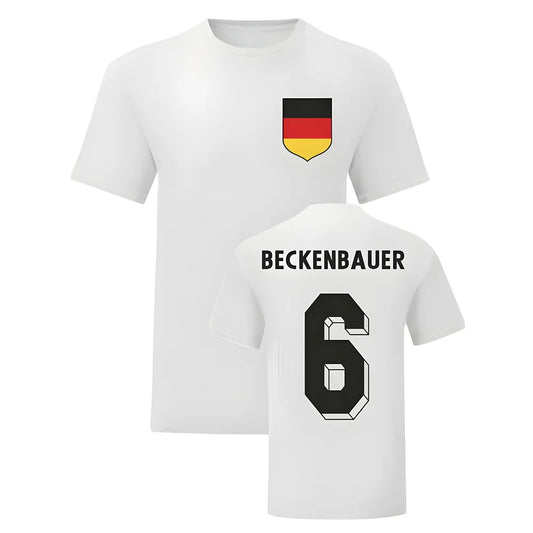 Franz Beckenbauer Germany National Hero Tees\'s (White)_0