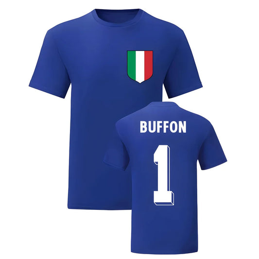 Gianluigi Buffon Italy National Hero Tee\'s (Blue)_0