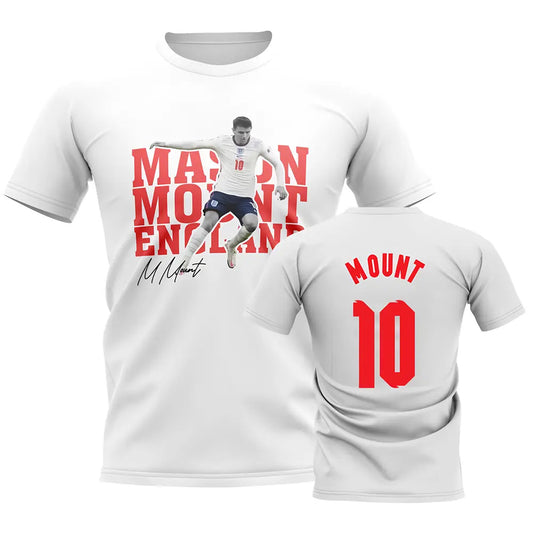 Mason Mount England Player Tee (White)_0