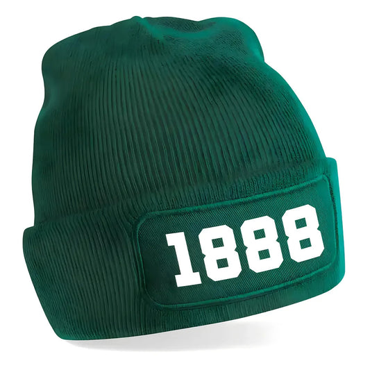 Glasgow 1888 Football Beanie Hat (Green)_0