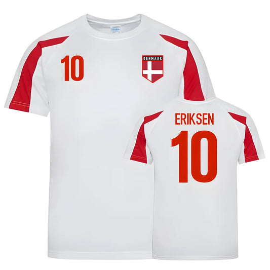 Denmark Sports Training Jersey (Eriksen 10)_0
