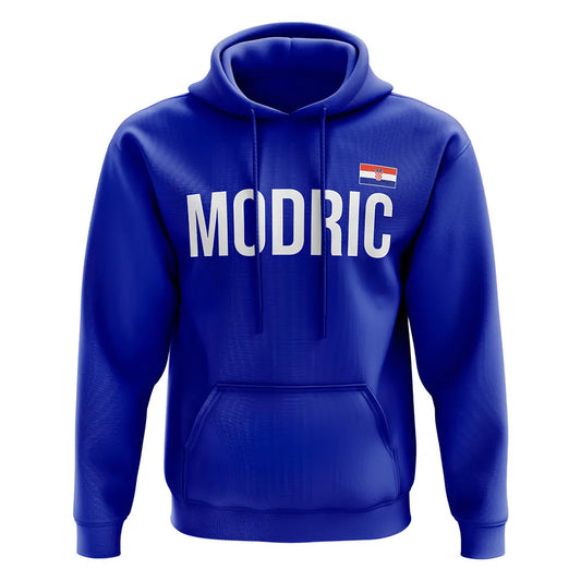 Luka Modric Croatia name hoody (royal)_0