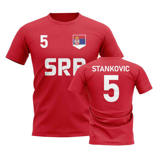 Dejan Stankovic Country Code Hero T-Shirt (Red)_0