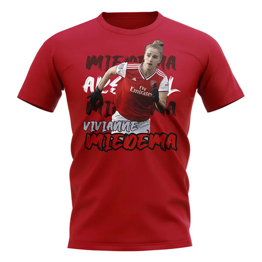Vivianne Miedema Graphic Player Tee (Red)_0