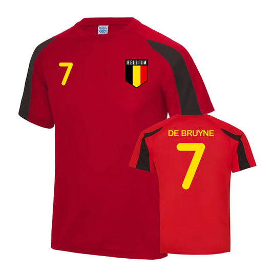 Belgium Sports Training Jersey (De Bruyne 7)_0