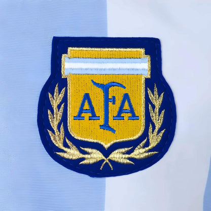 Argentina 1986 World Cup No 10 Retro Football Shirt_1