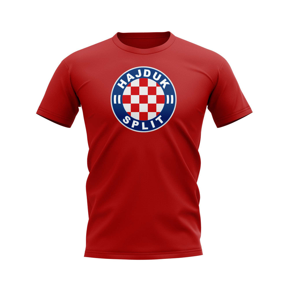 Hajduk split Logo T-Shirt (Red)_0