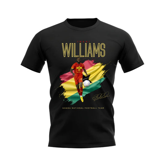 Inaki Williams Ghana T-shirt  (Black)_0