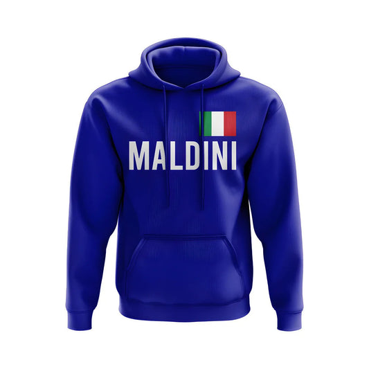 Paolo Maldini Italy Name Hoody (Royal)_0