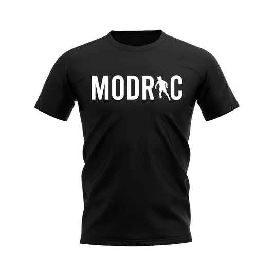 Luka Modric Silhouette T-Shirt (Black)_0