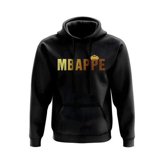 Kylian Mbappe Real Madrid Crown Hoody (Black)_0