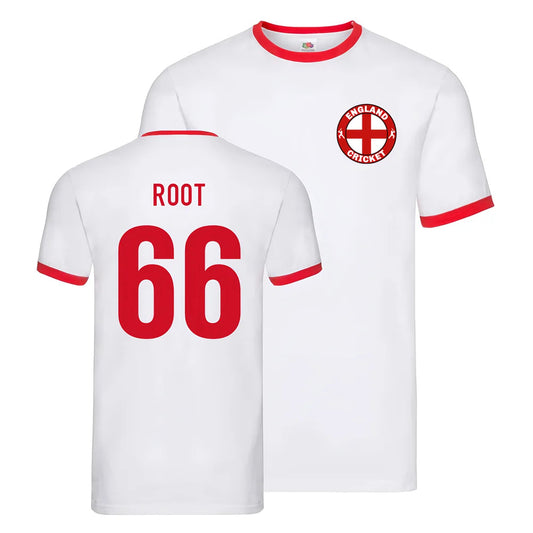 England Cricket Ringer Tee (Joe Root 66)_0